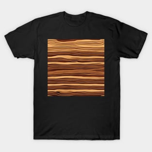 Wood pattern, model 17 T-Shirt